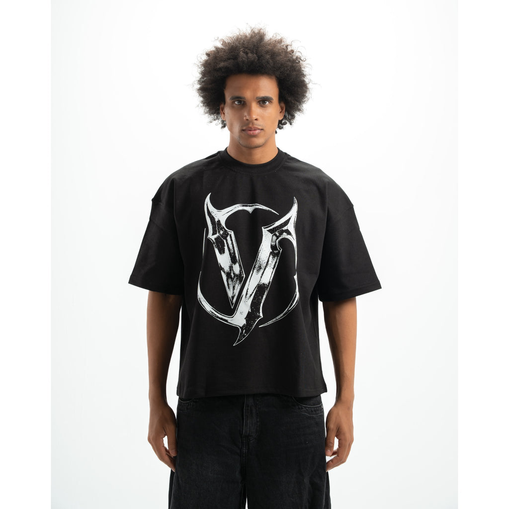 Black V t-shirt