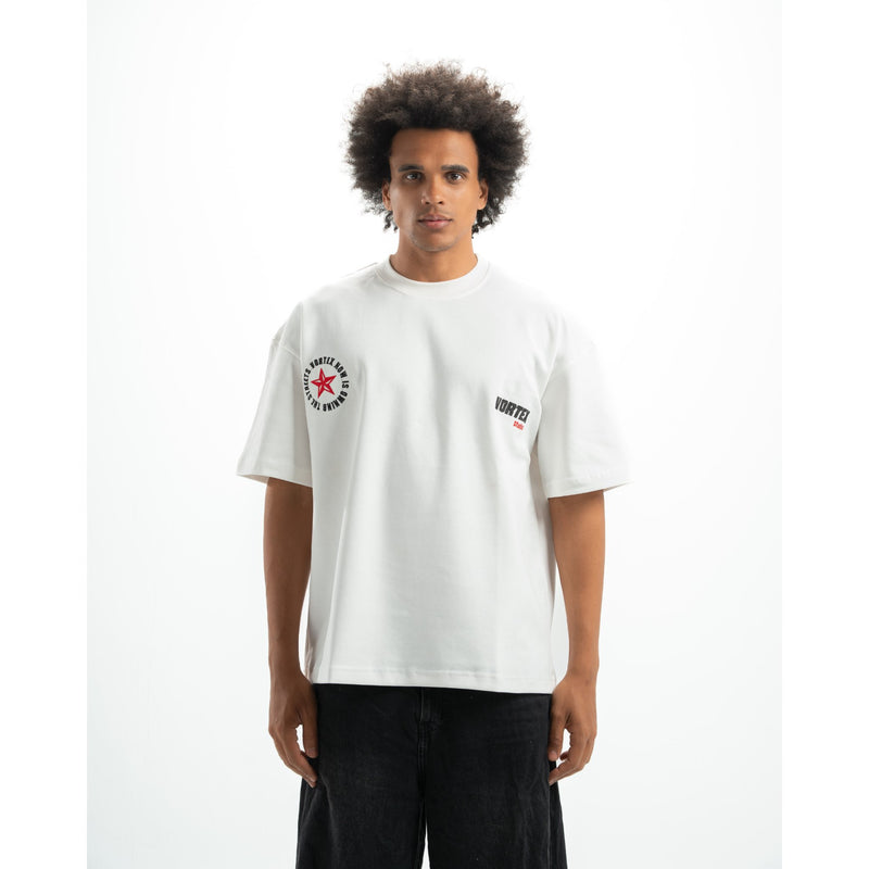 White vortex studios t-shirt