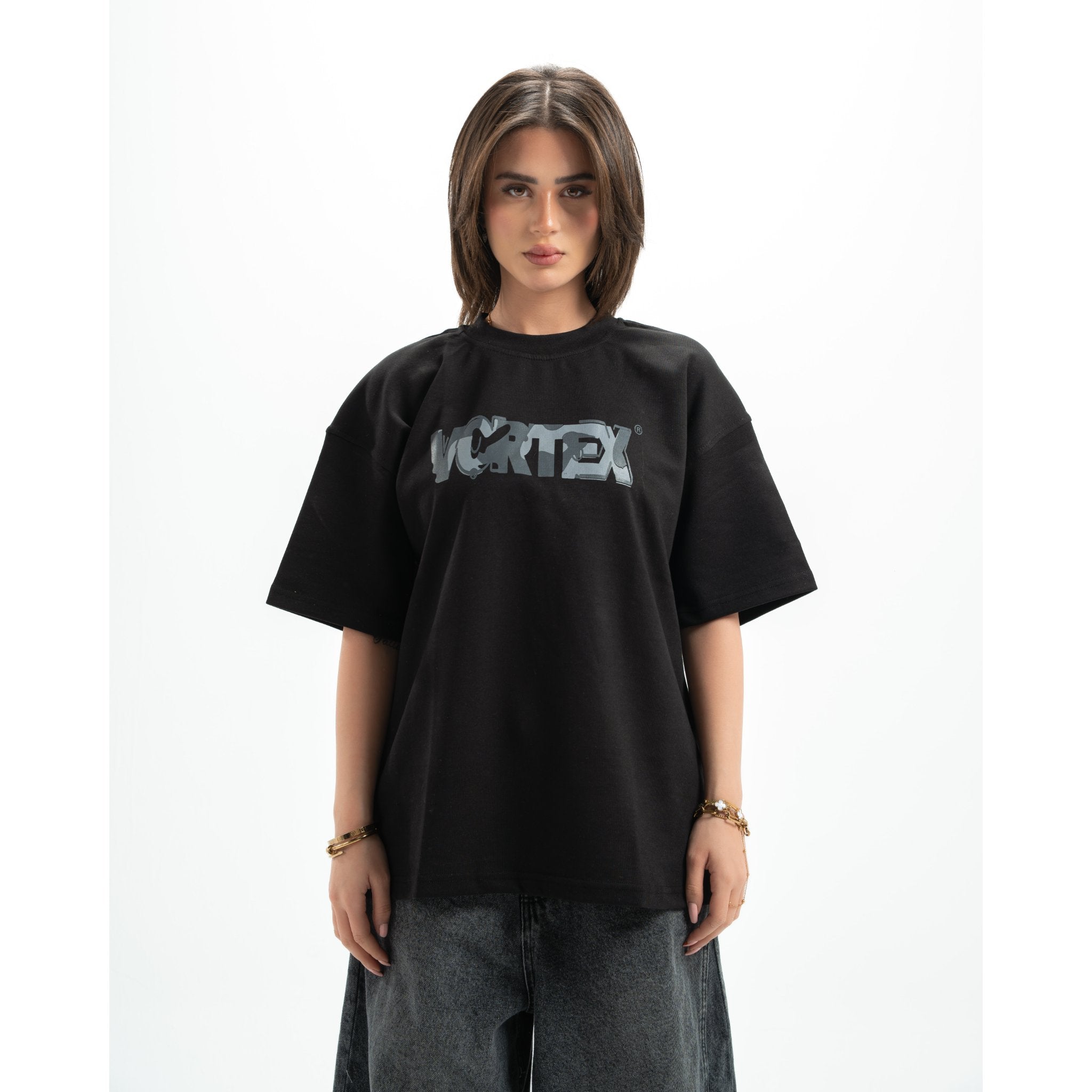 Black army vortex t-shirt