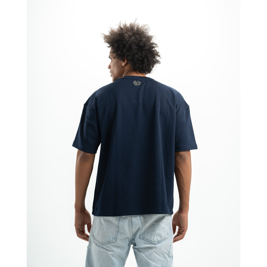 Navy vortex t-shirt