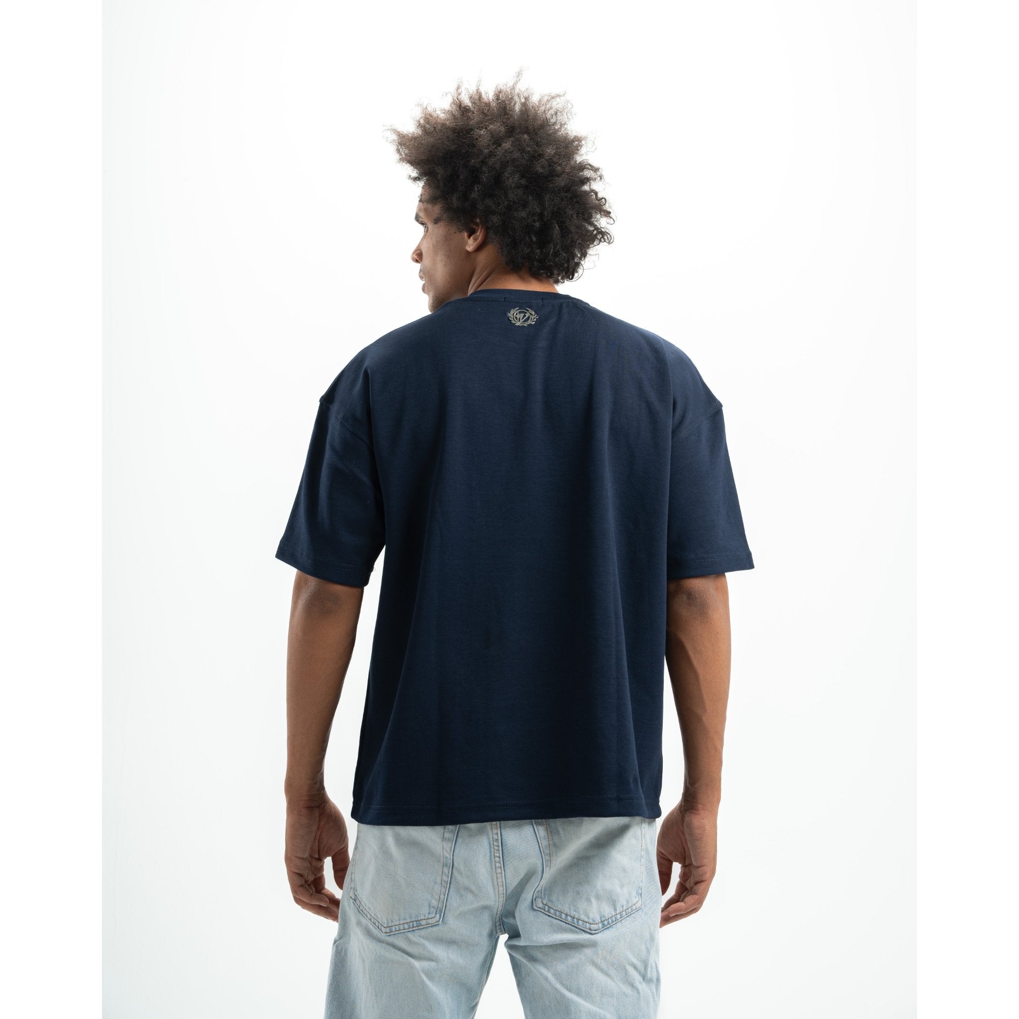 Navy vortex t-shirt