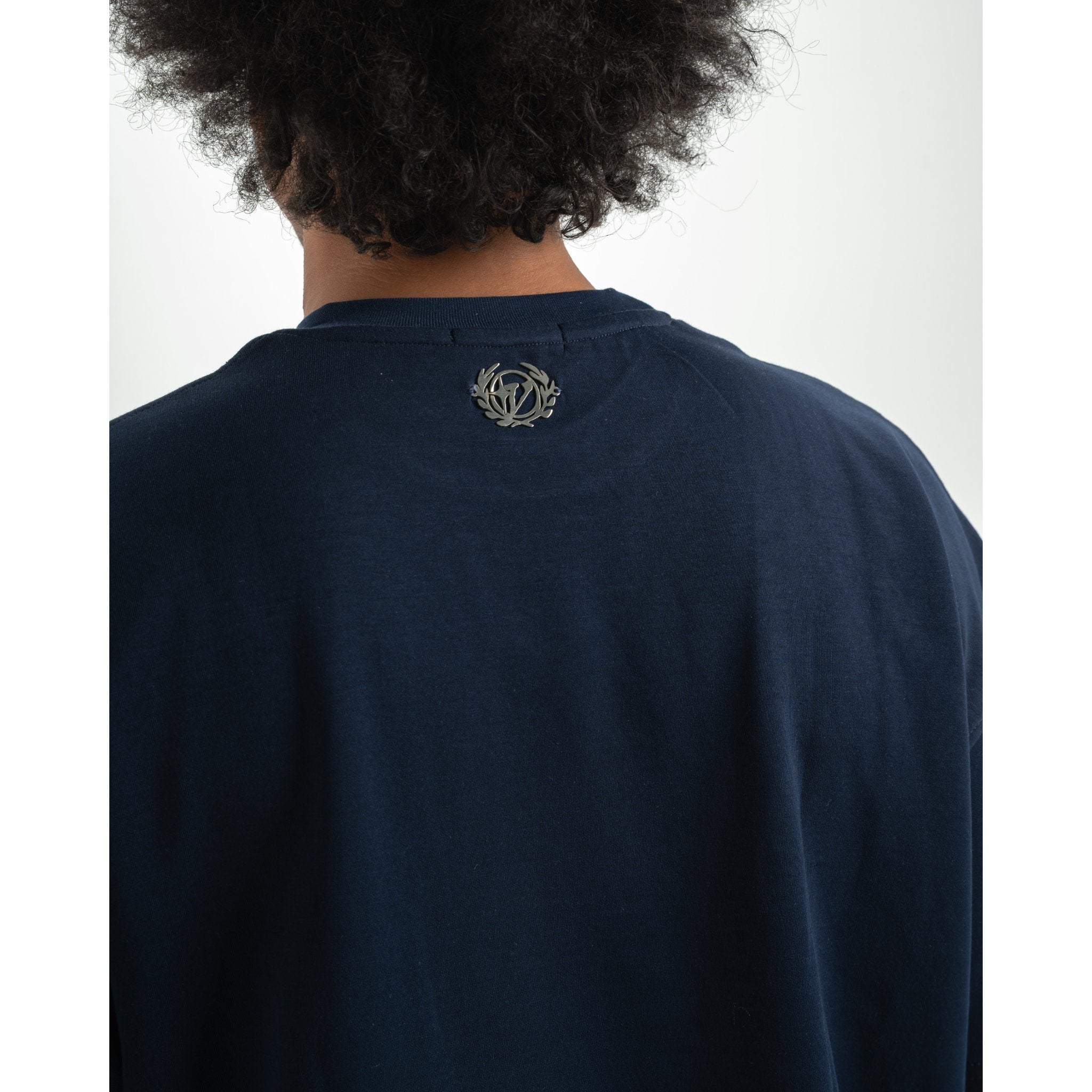 Navy vortex t-shirt