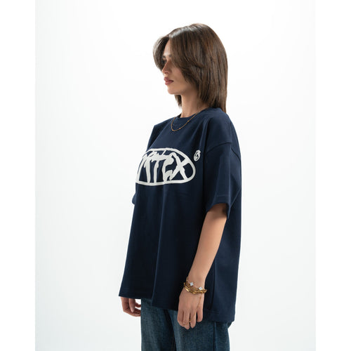 Navy vortex t-shirt