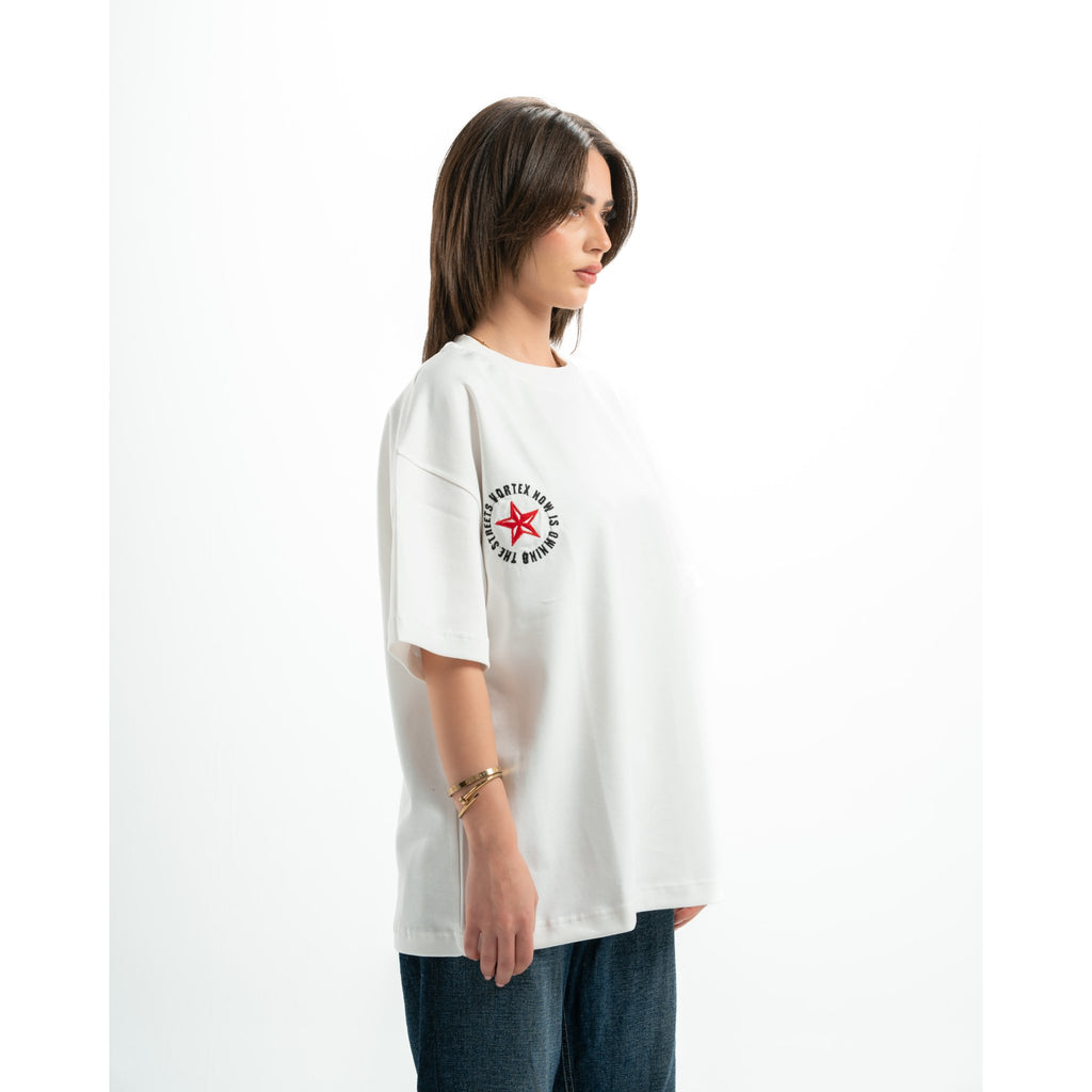 White vortex studios t-shirt